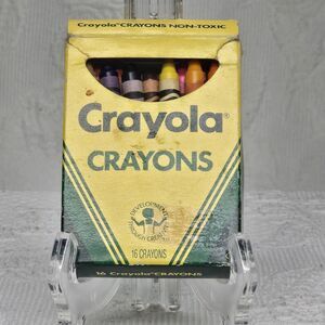 Vintage 90s Crayola Crayons Box 13 Colors Binney&Smith Collectable Usable USA